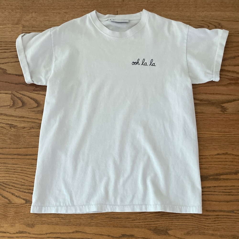 Maison LaBiche with “ooh la la” Embroidered slogan
